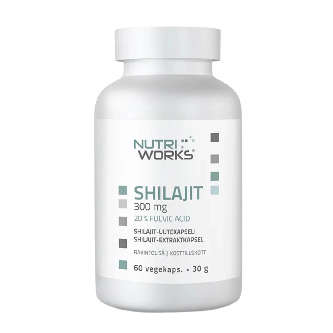 NutriWorks Shilajit 300mg - 60 kapslí
