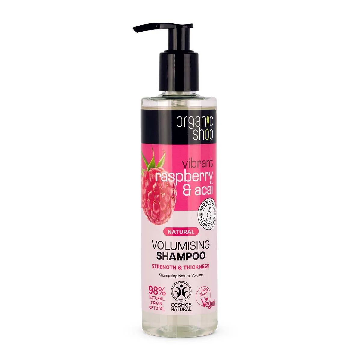 Organic Shop Simple Šampon Maliny a Acai 280 ml