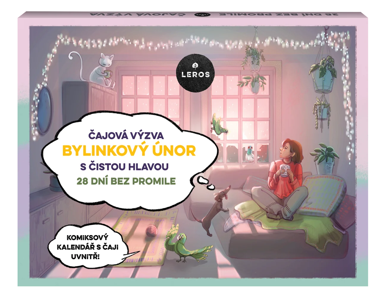 Leros Bylinkový únor s čistou hlavou 29 sáčků