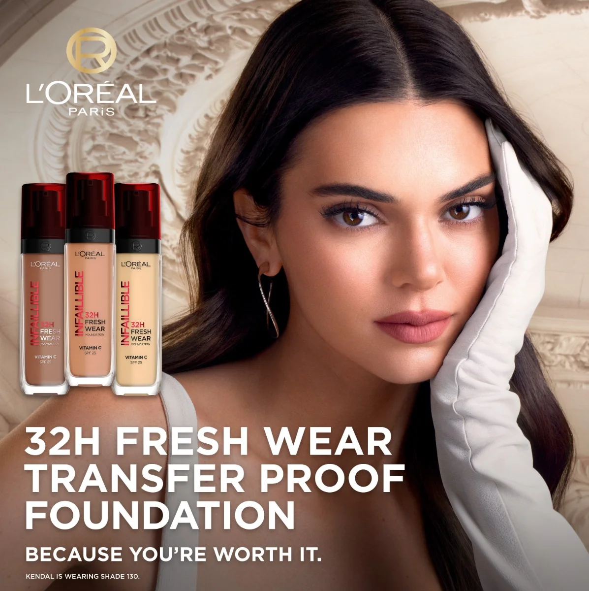 Loréal Paris Infaillible 32H Fresh Wear odstín 100 Warm Doré tekutý make-up 30 ml