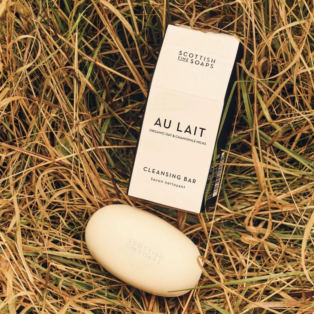 Scottish Fine Soaps Au Lait Tuhé mýdlo 100 g