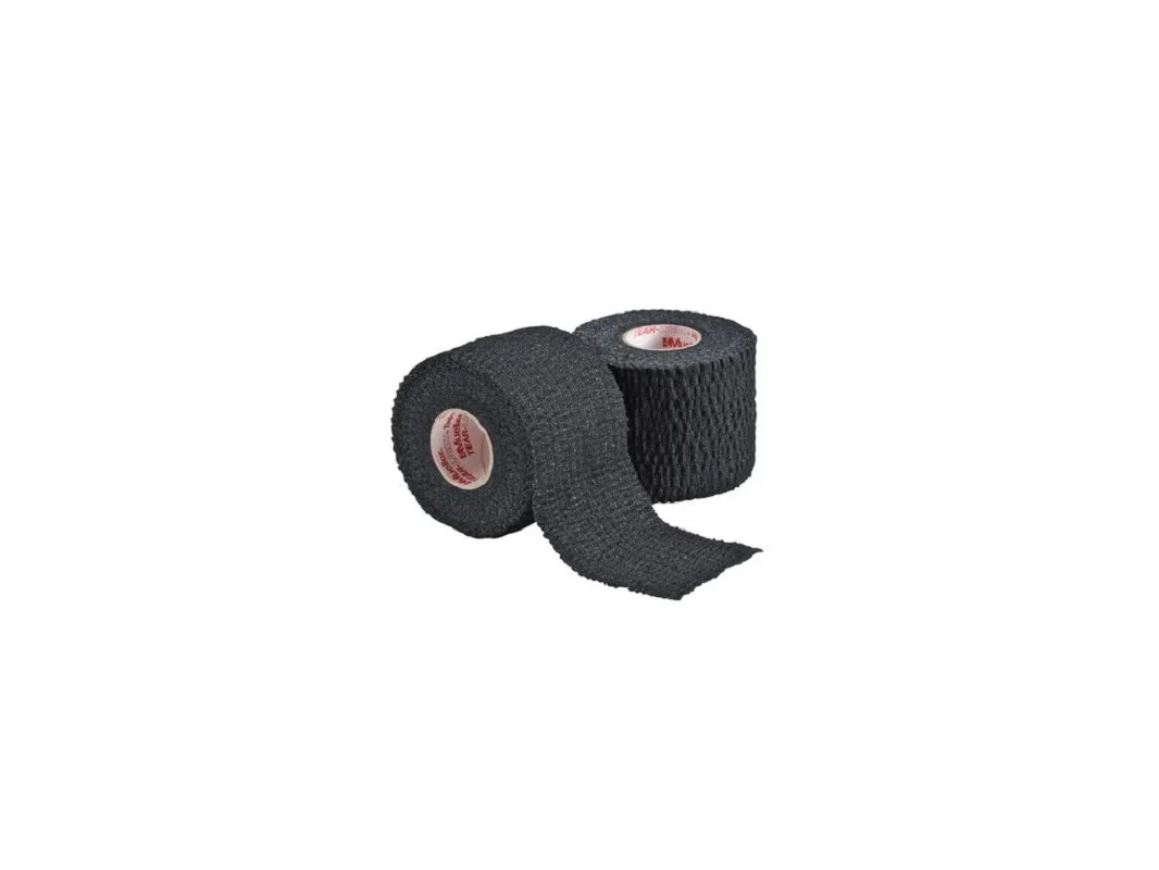 Mueller Tear-Light® Tape, černá, 5 cm x 6,8 m, 24 ks