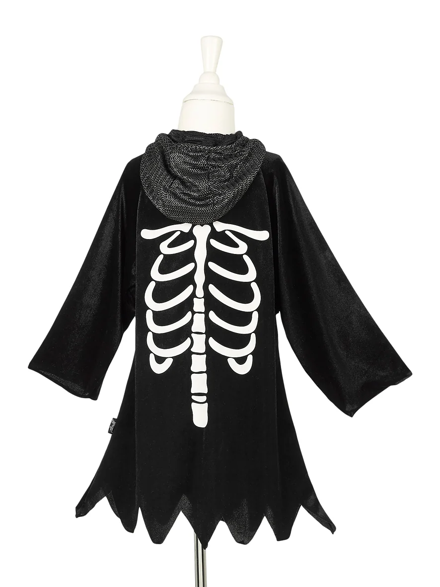 Souza! dětský kostým - halloweenský plášť Casper - 5-7 let, 110-122 cm