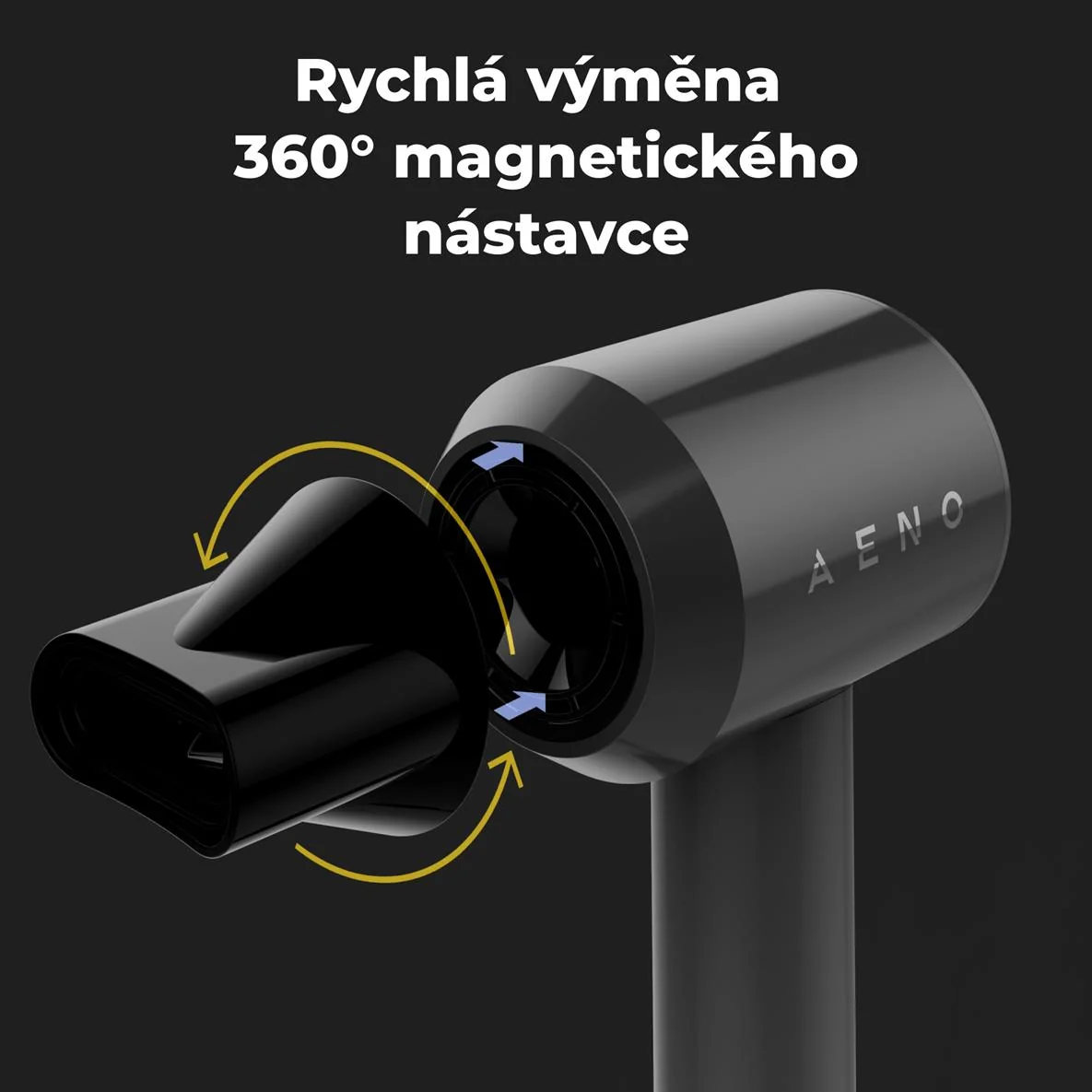 AENO Fén na vlasy HD1 + dárek DB8