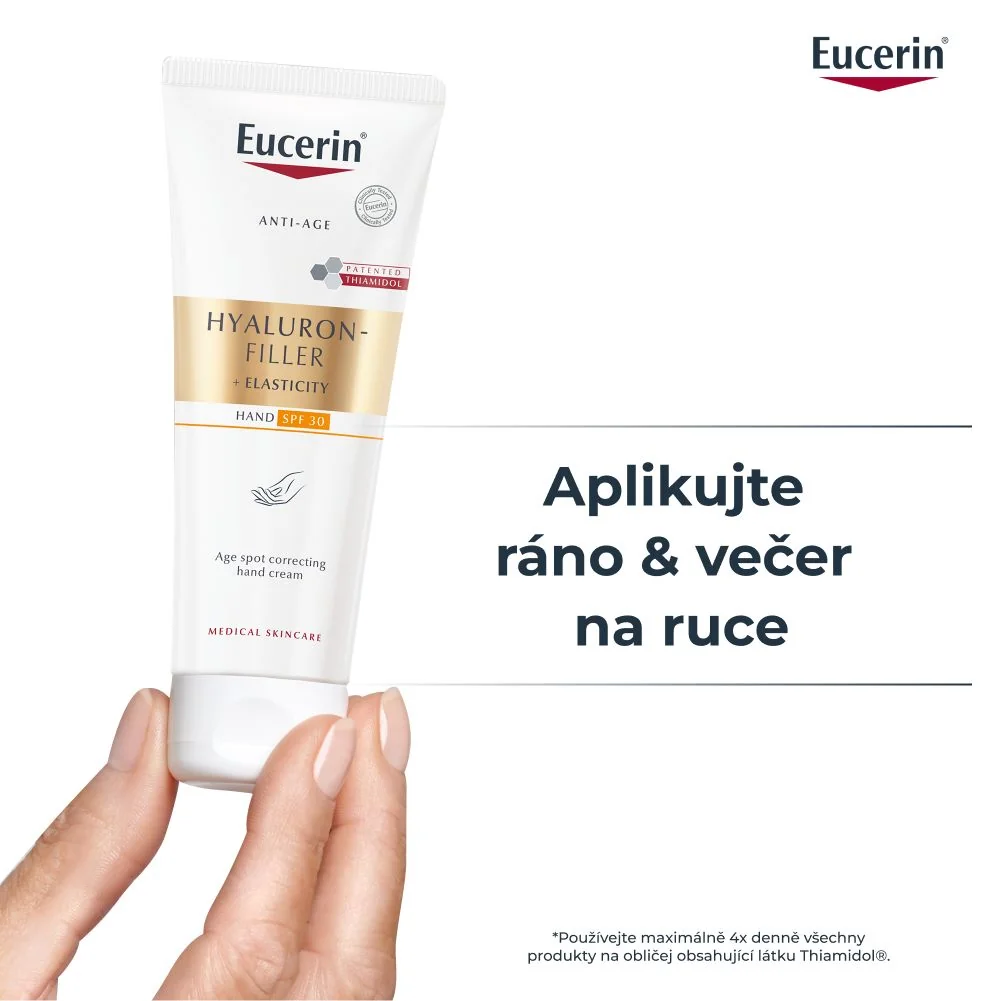 Eucerin Hyaluron-Filler + Elasticity krém na ruce 75 ml