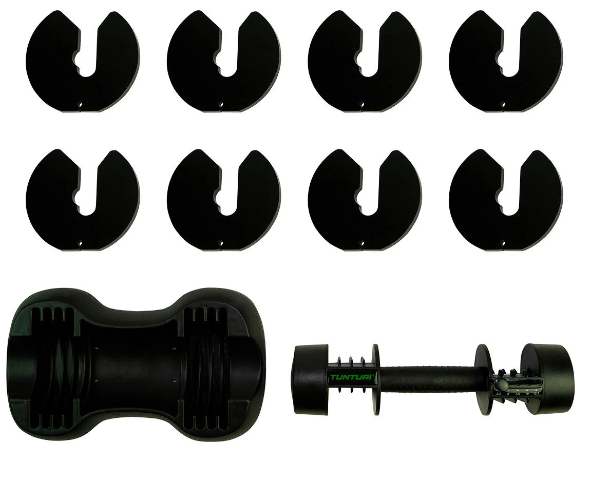 Tunturi Činky s variabilní zátěží Selector 2,5-12,5 kg