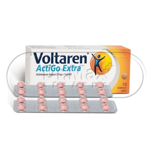 Voltaren Actigo Extra 25 mg 20 tablet