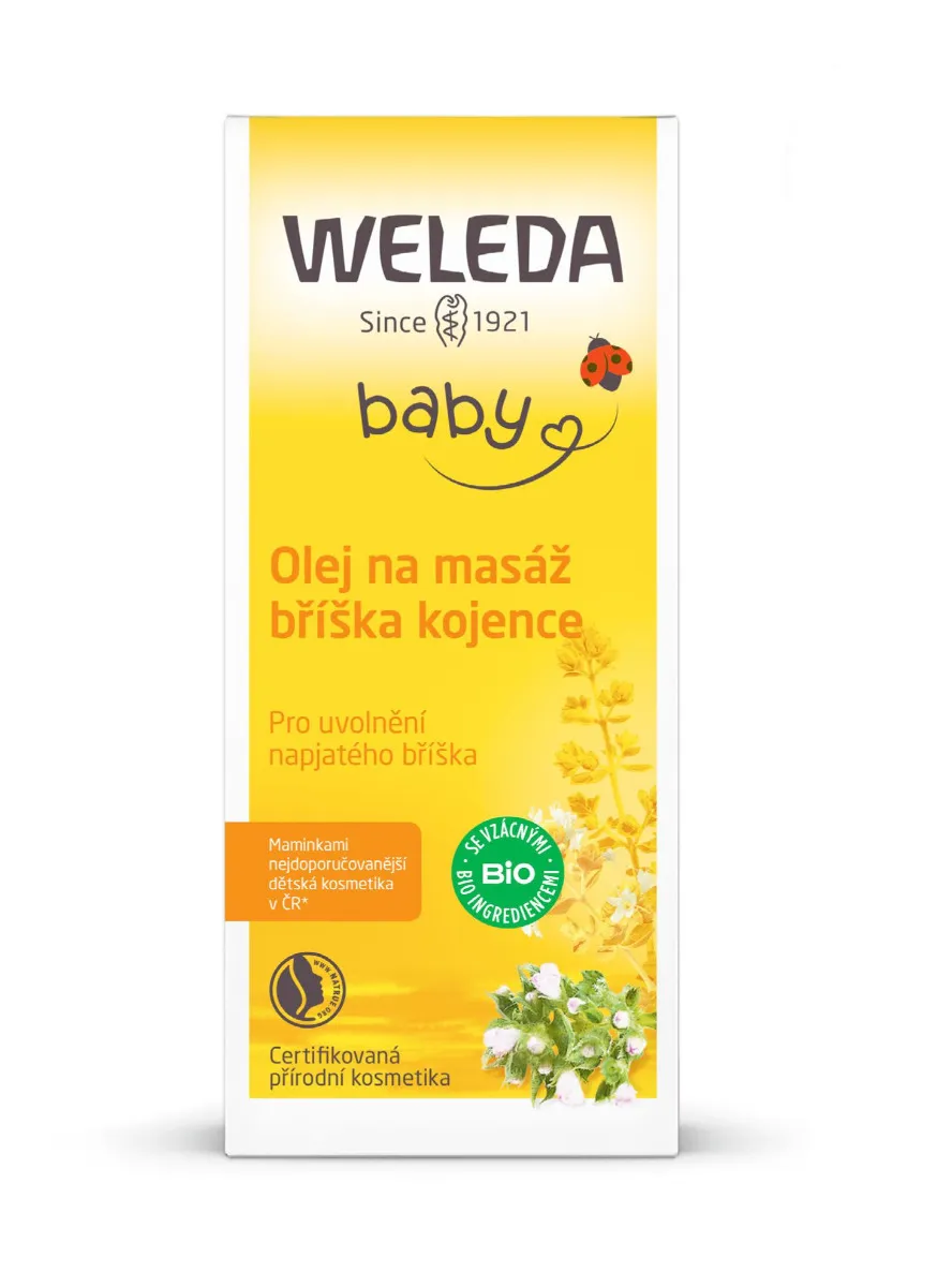 Weleda Olej na masáž bříška kojence 50 ml