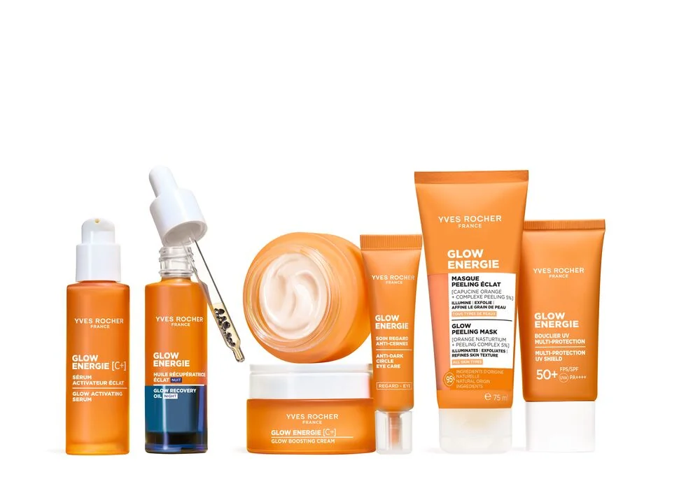 Yves Rocher Glow Energie Denní péče na všechny typy pleti SPF50 30 ml