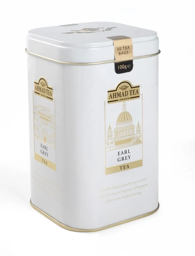 AHMAD TEA Capital Caddy Earl grey 50 sáčků