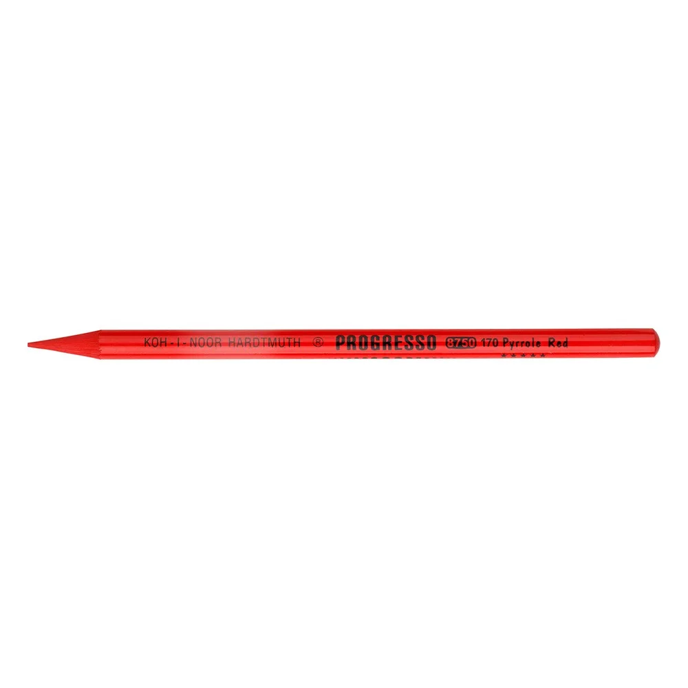 KOH-I-NOOR PROGRESSO 8758/24 - dlouhé akvarelové pastelky v laku v dřevěné kazetě - 24 ks