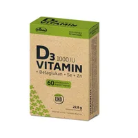 Vitar Vitamin D3 1000 IU + betaglukan EKO