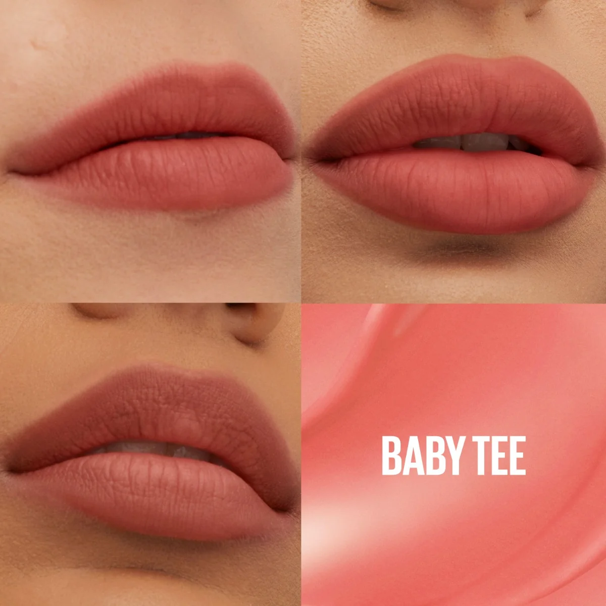 Maybelline SuperStay Teddy Tint 25 Baby Tee tekutá rtěnka 5 ml