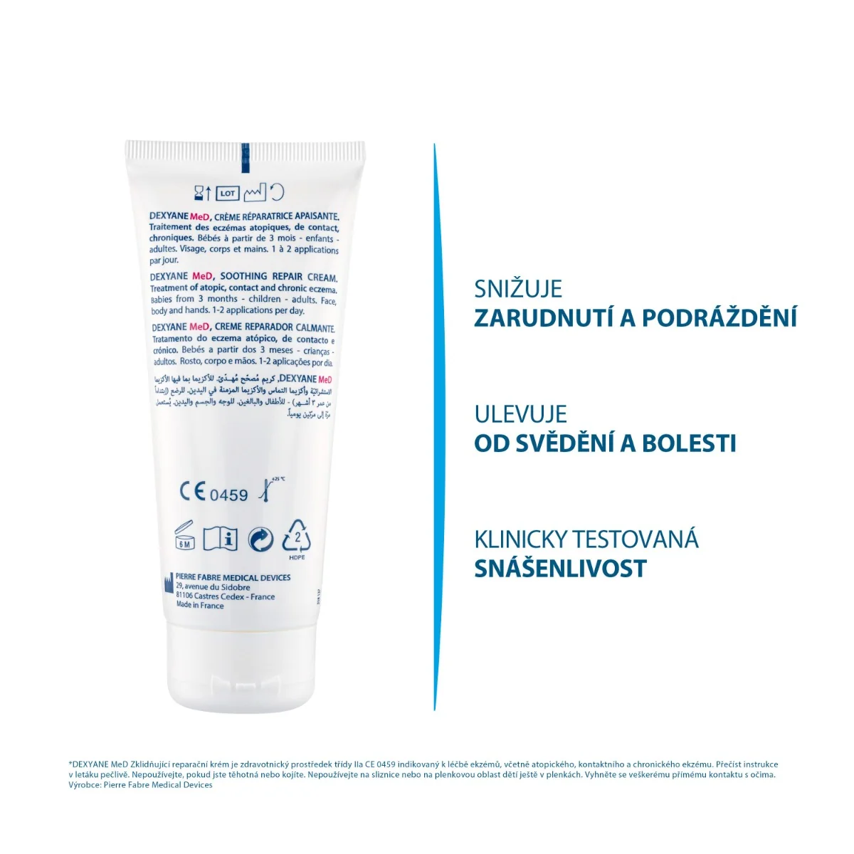 Ducray DEXYANE MeD Zklidňující krém 100 ml