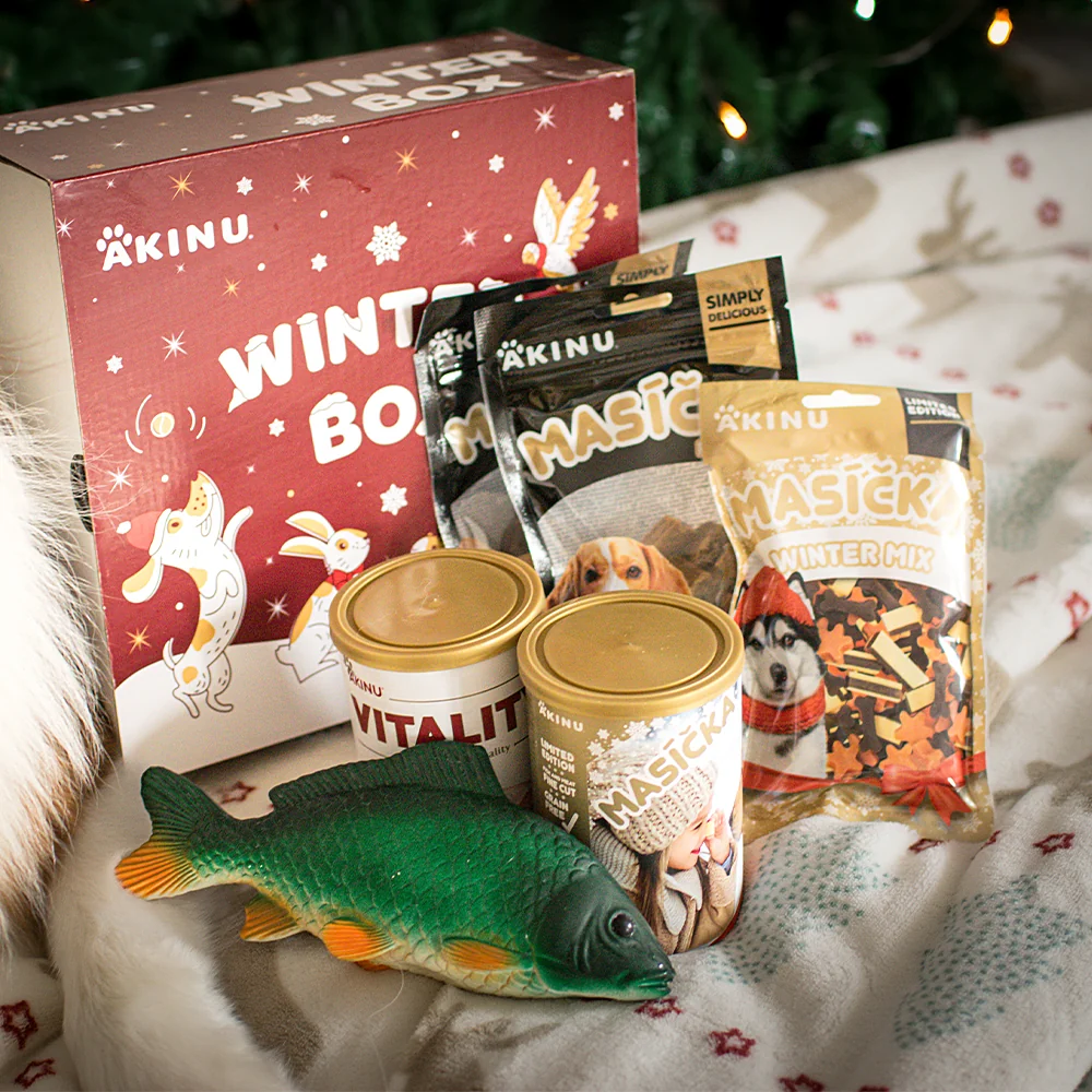 Akinu WINTER BOX Masíčka Premium pro psy