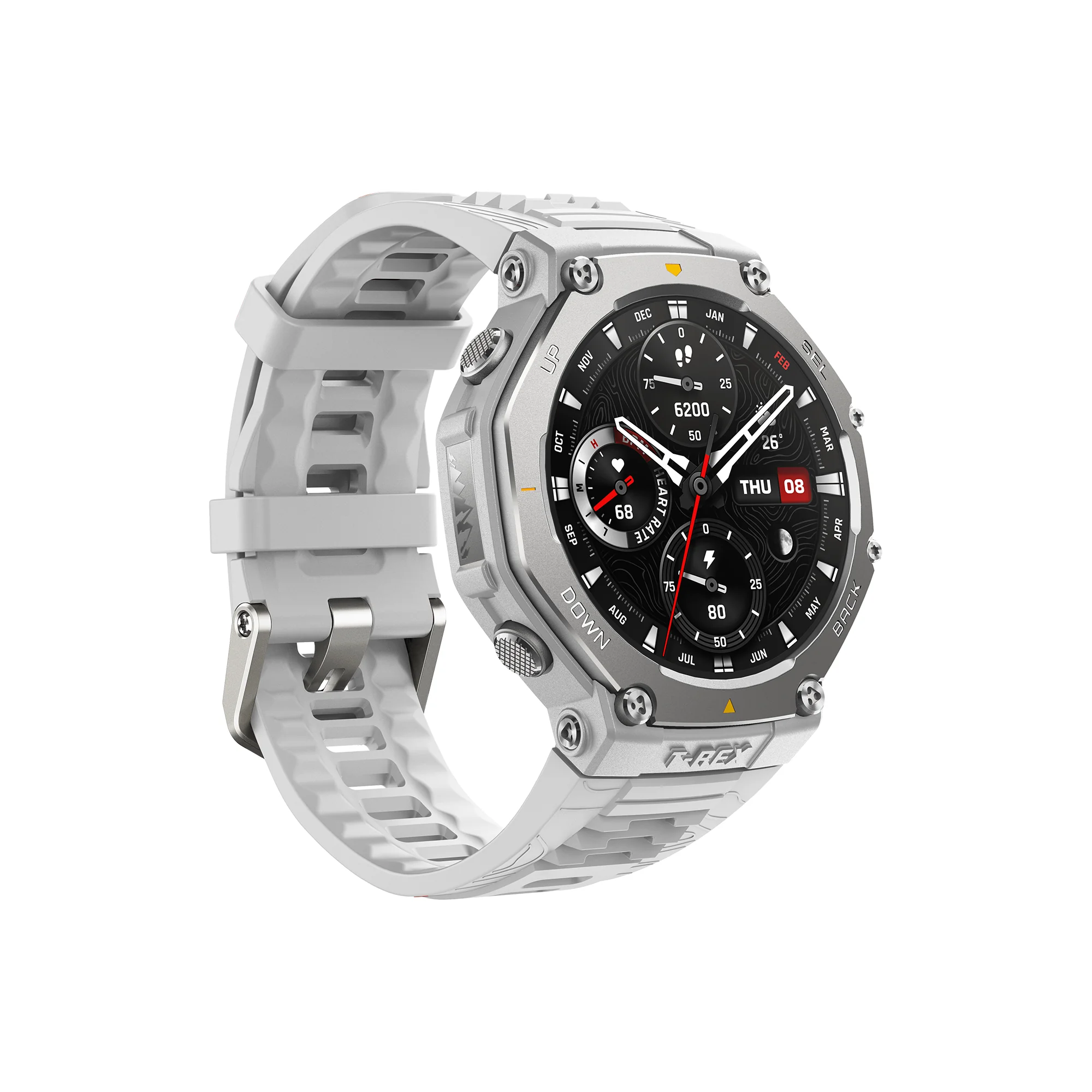 Amazfit T-Rex 3 chytré hodinky Haze Grey