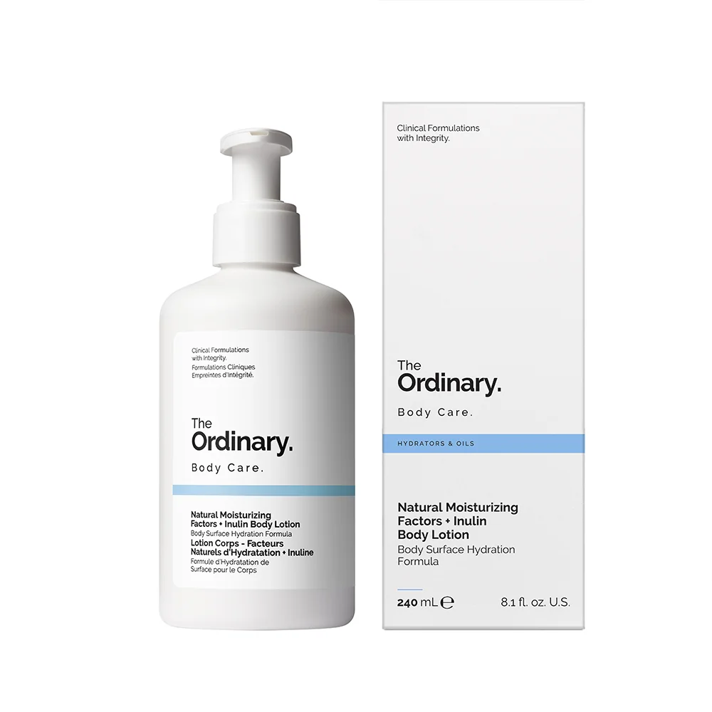 The Ordinary Natural Moisturizing Factors + Inulin Body Lotion hydratační tělové mléko 240 ml