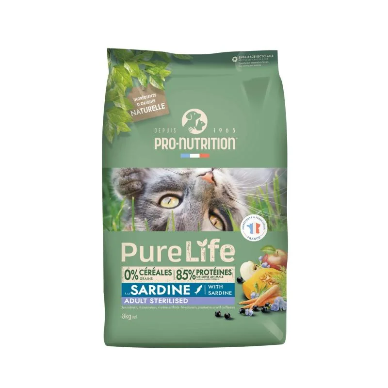 Sopral Pro-Nutrition PURE LIFE CAT adult sterilized 8kg
