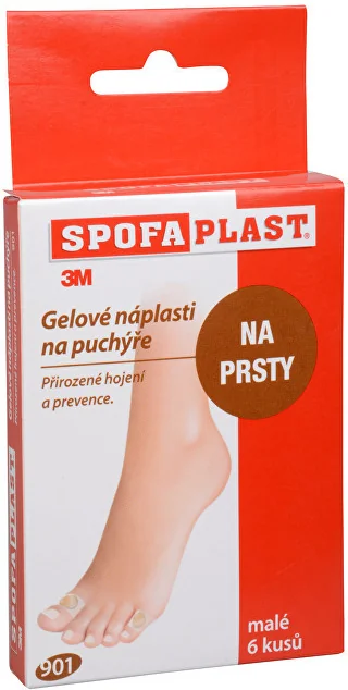 3m Spofaplast Gelové náplasti na puchýře na prstech 6 ks