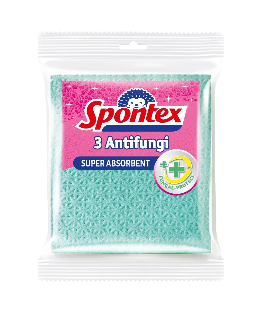 Spontex Antifungi houbová utěrka 3 ks