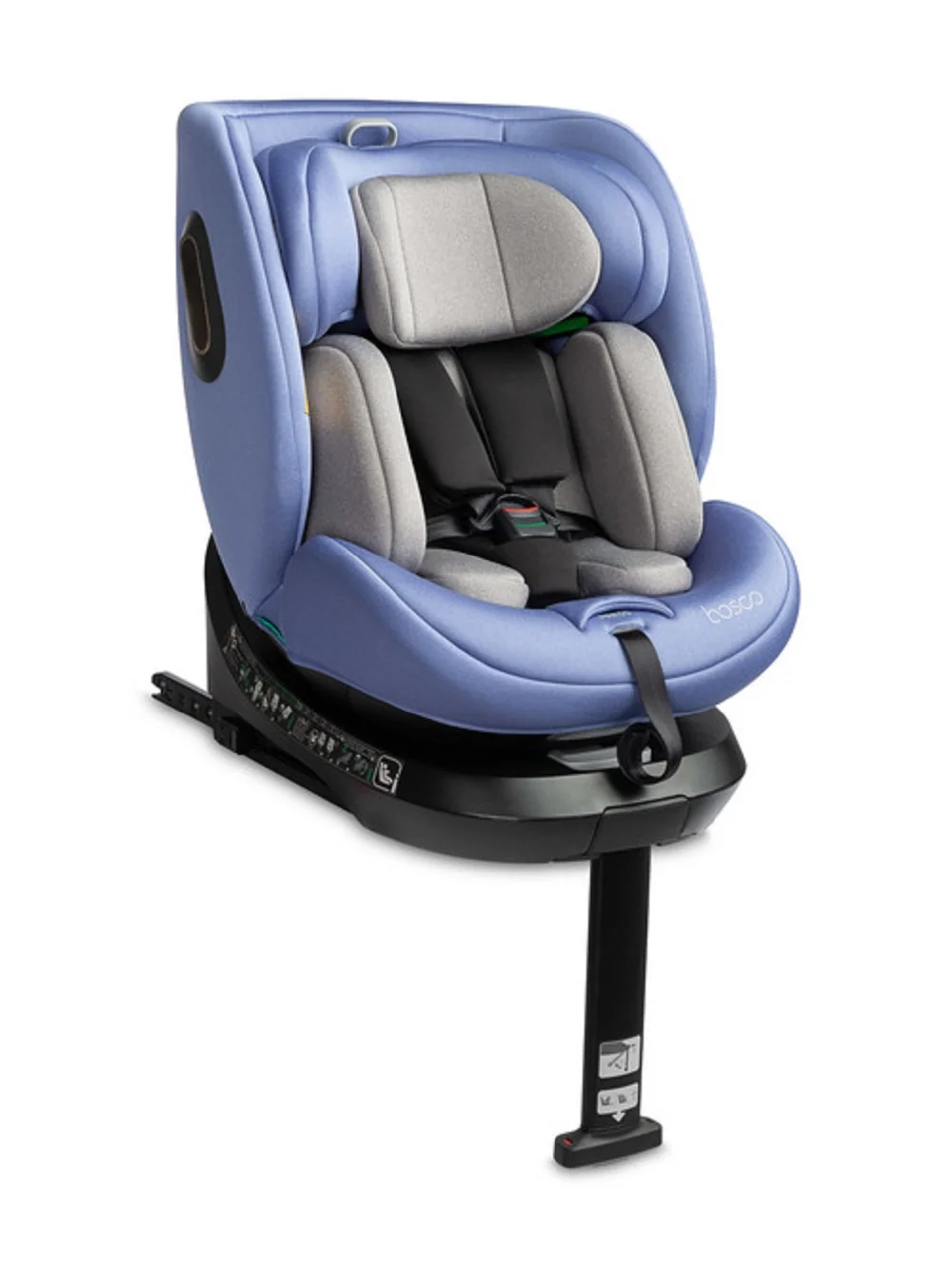 Caretero Autosedačka s isofixem BOSCO I-Size, 40-150cm, modrá