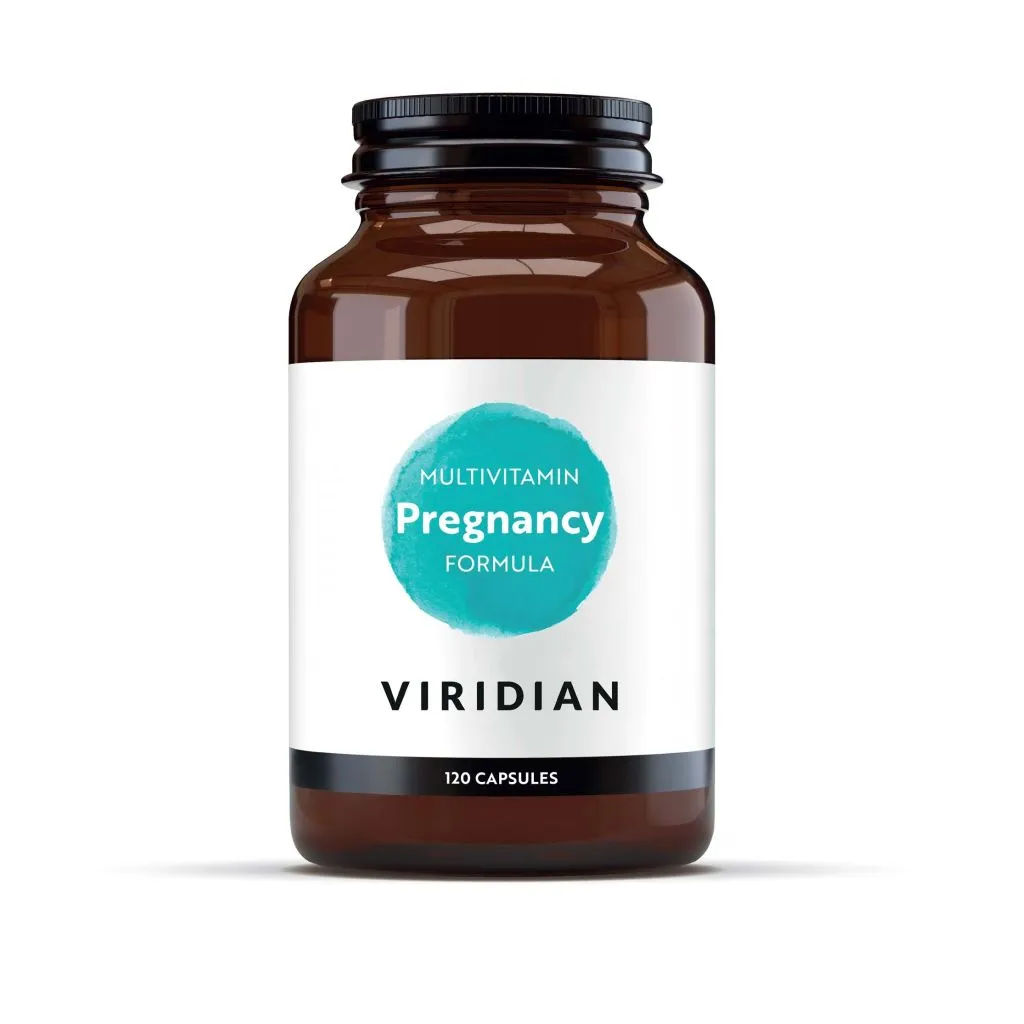 Viridian Multivitamin Pregnancy Formula 120 kapslí