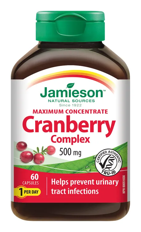 Jamieson Brusinky komplex 500 mg 60 kapslí