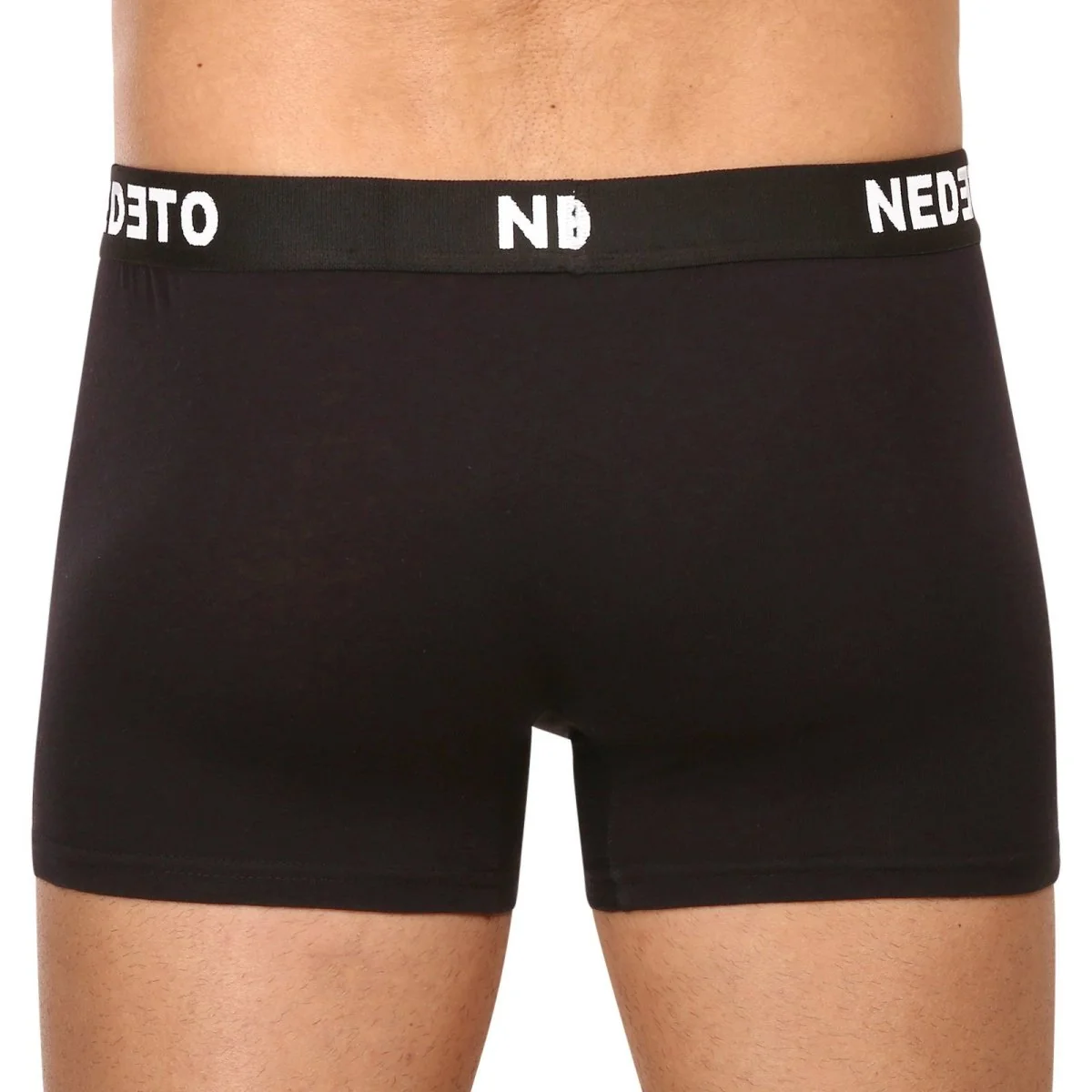 Nedeto 5PACK pánské boxerky černé (5NB001b) XL
