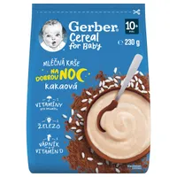 Gerber Cereal Mléčná kaše na dobrou noc kakaová 10m+