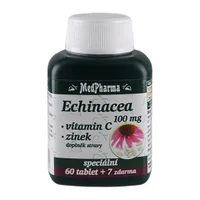 Medpharma Echinacea 100 mg + vitamin C + zinek