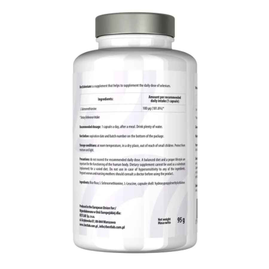 Best Lab BestSelenium selen 100 µg 200 kapslí