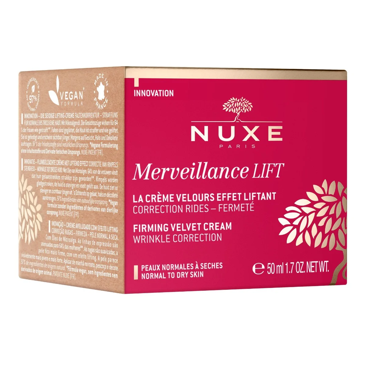Nuxe Merveillance LIFT Zpevňující sametový krém 50 ml