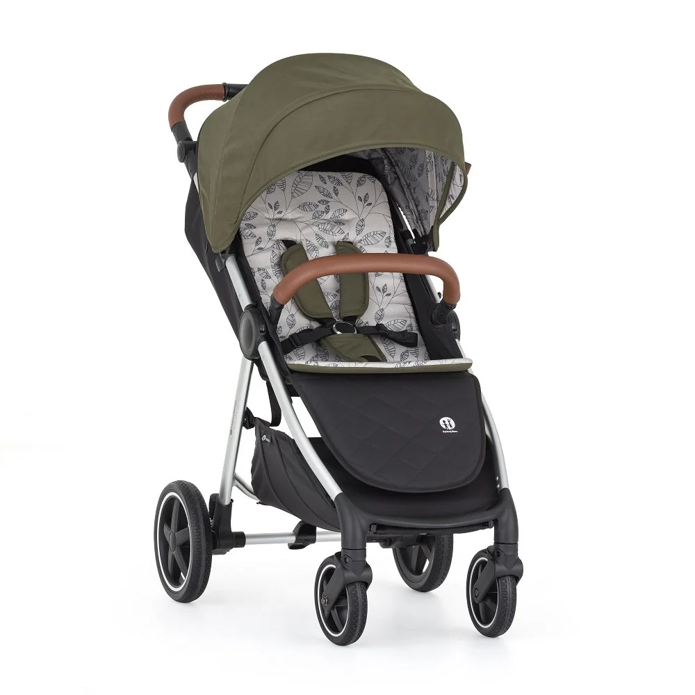 Petite&Mars Kočárek sportovní Royal3 Silver Mature Olive