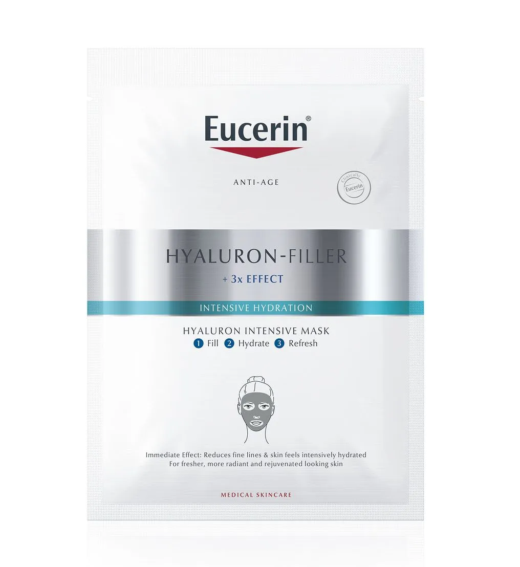 Eucerin Hyaluron-Filler + 3x Effect Hyaluronová intenzivní maska 1 ks