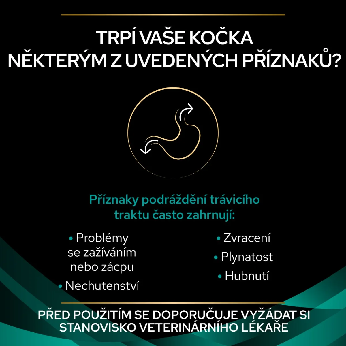 Purina Pro Plan Veterinární diety EN Gastrointestinal kapsičky pro kočky kuře 10x85 g