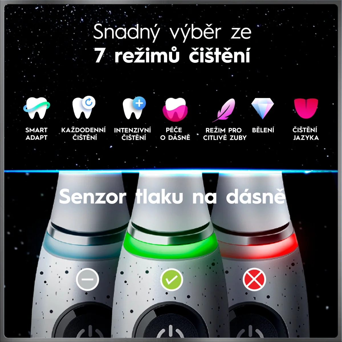 Oral-B iO Series 10 Stardust White elektrický zubní kartáček