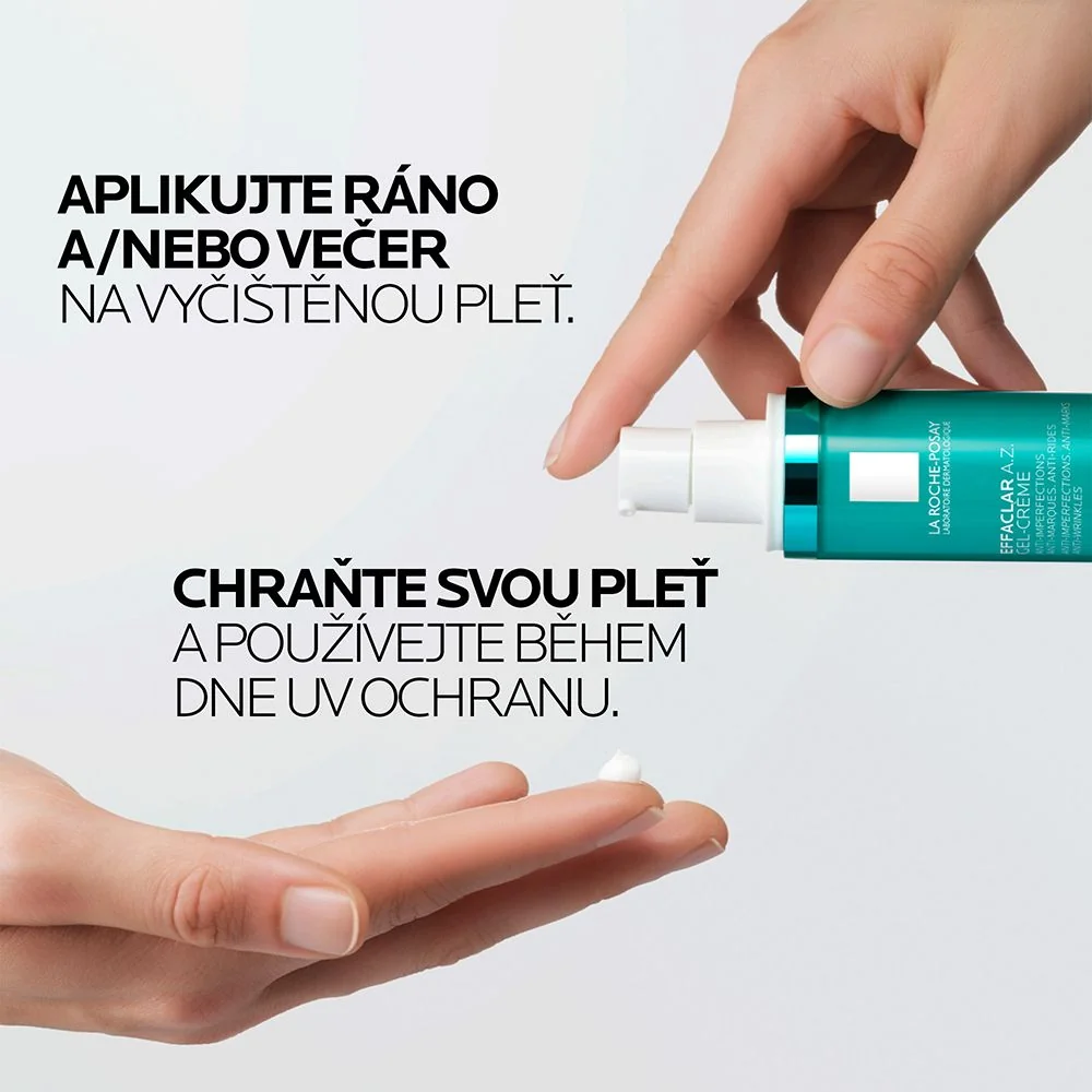 La Roche-Posay Effaclar A.Z. gelový krém 40 ml