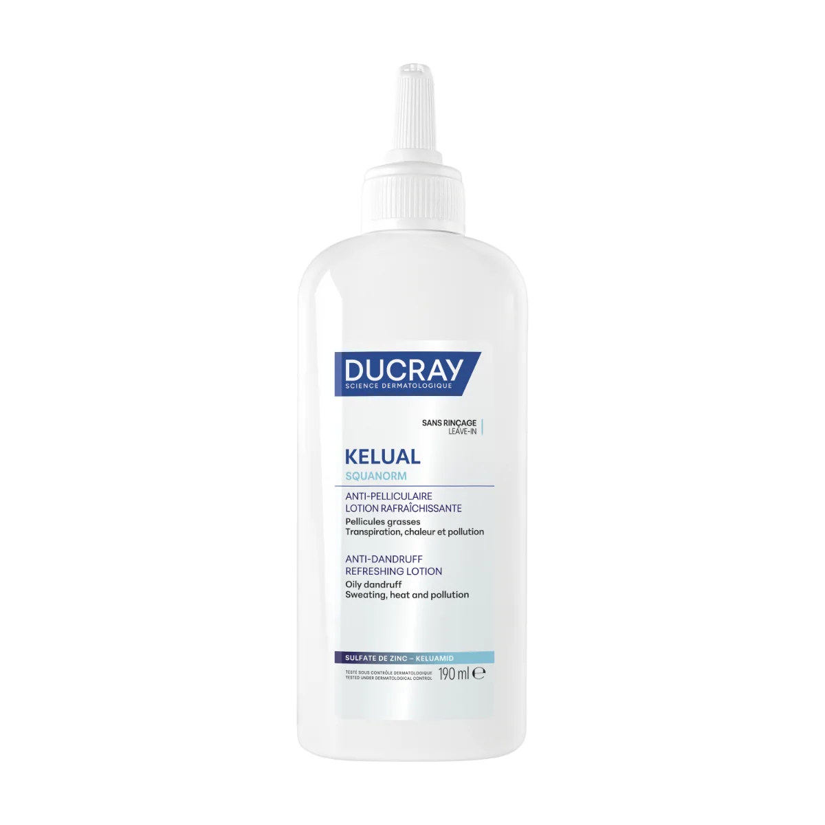 Ducray Kelual Squanorm Roztok proti lupům 190 ml