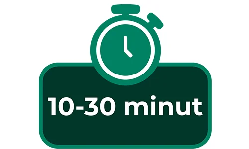 účinek za 10–30 minut účinek za 10–30 minut