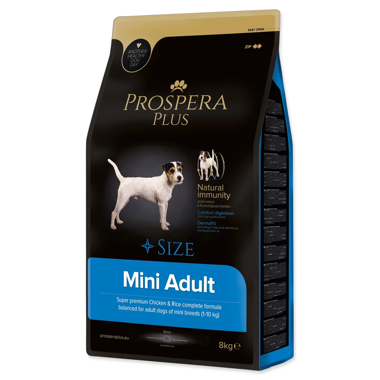 Prospera Krmivo Plus Mini Adult kuře s rýží 8kg