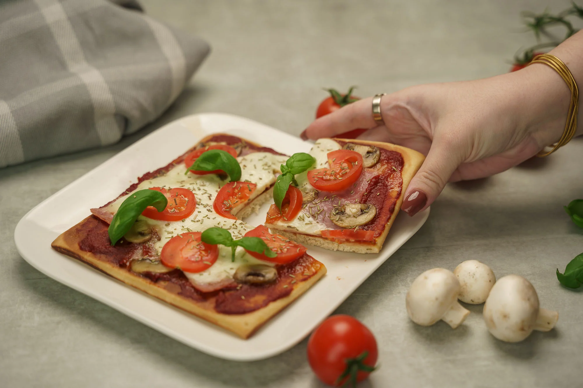 KetoDiet Proteinová pizza - hotové těsto (1 porce)