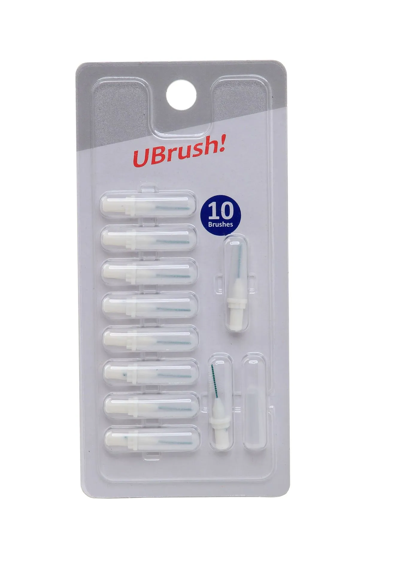 UBrush! Mezizubní kartáček 1,0 mm bílý