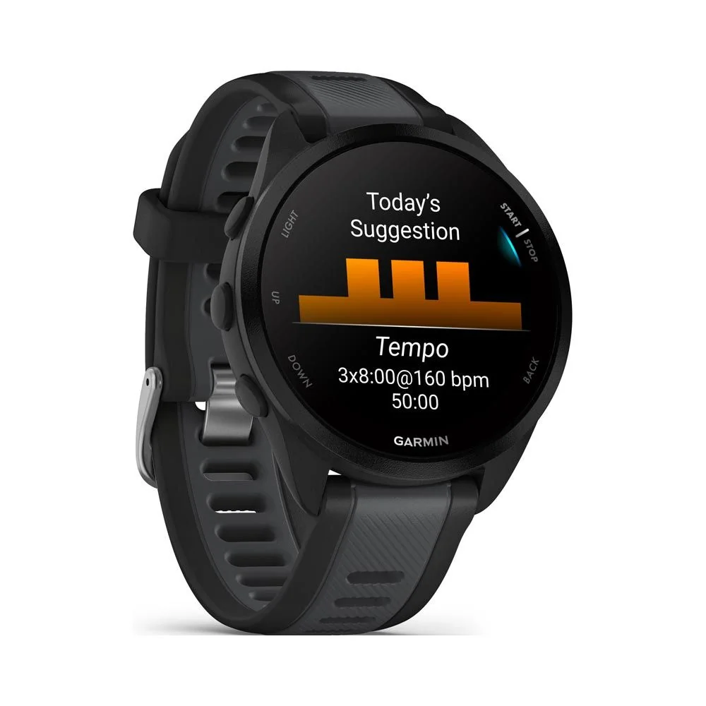Garmin Forerunner 165 chytré hodinky s GPS Black/Sl.Grey