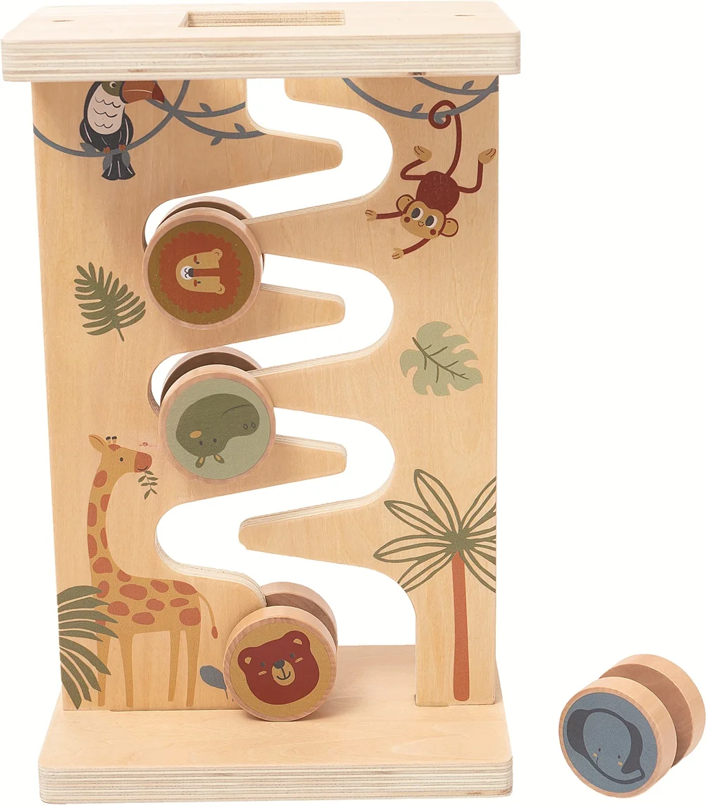 2Kids Toys Dřevěný labyrint se zvířátky 2