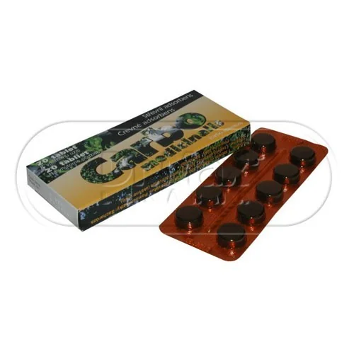 Carbo Medicinalis tbl.20x300mg