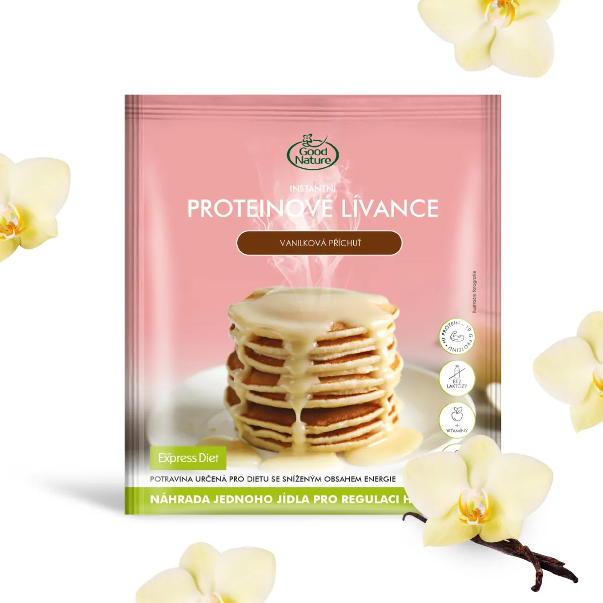 Express Diet Proteinové lívance vanilkové 65 g