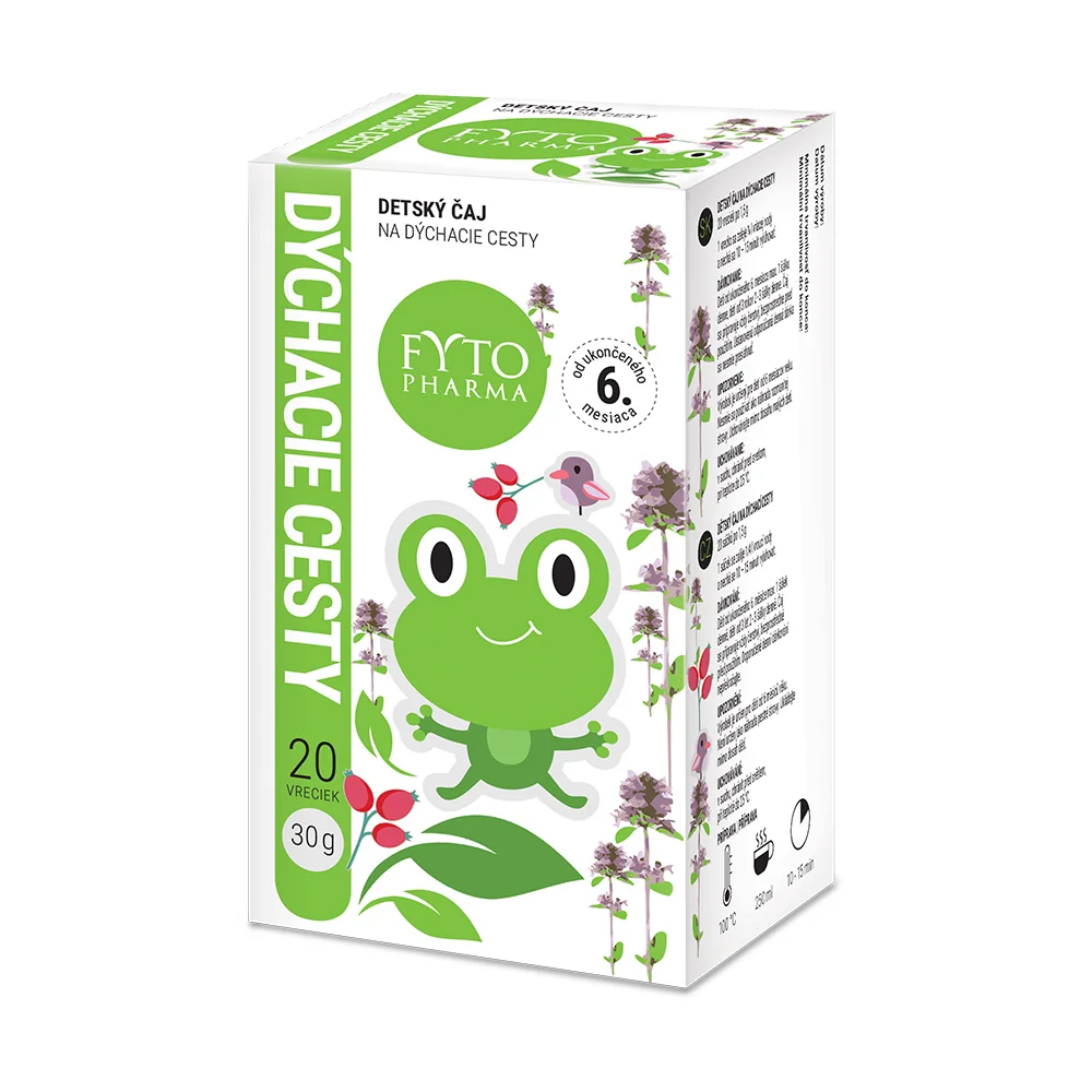 Fytopharma Dětský čaj na dýchací cesty 6m+ 20x1,5 g