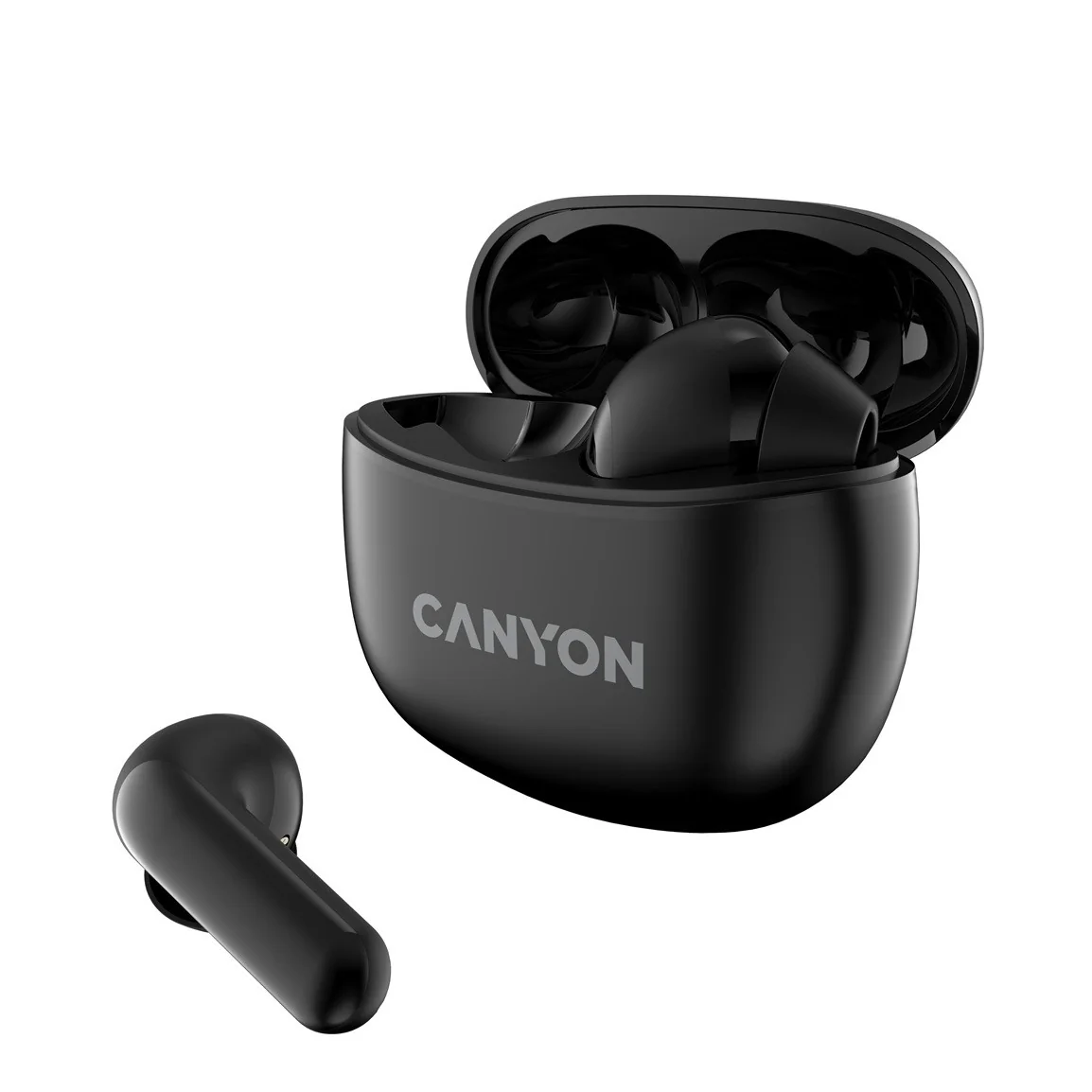 Canyon Bezdrátová stereo sluchátka True Wireless TWS-5 černá