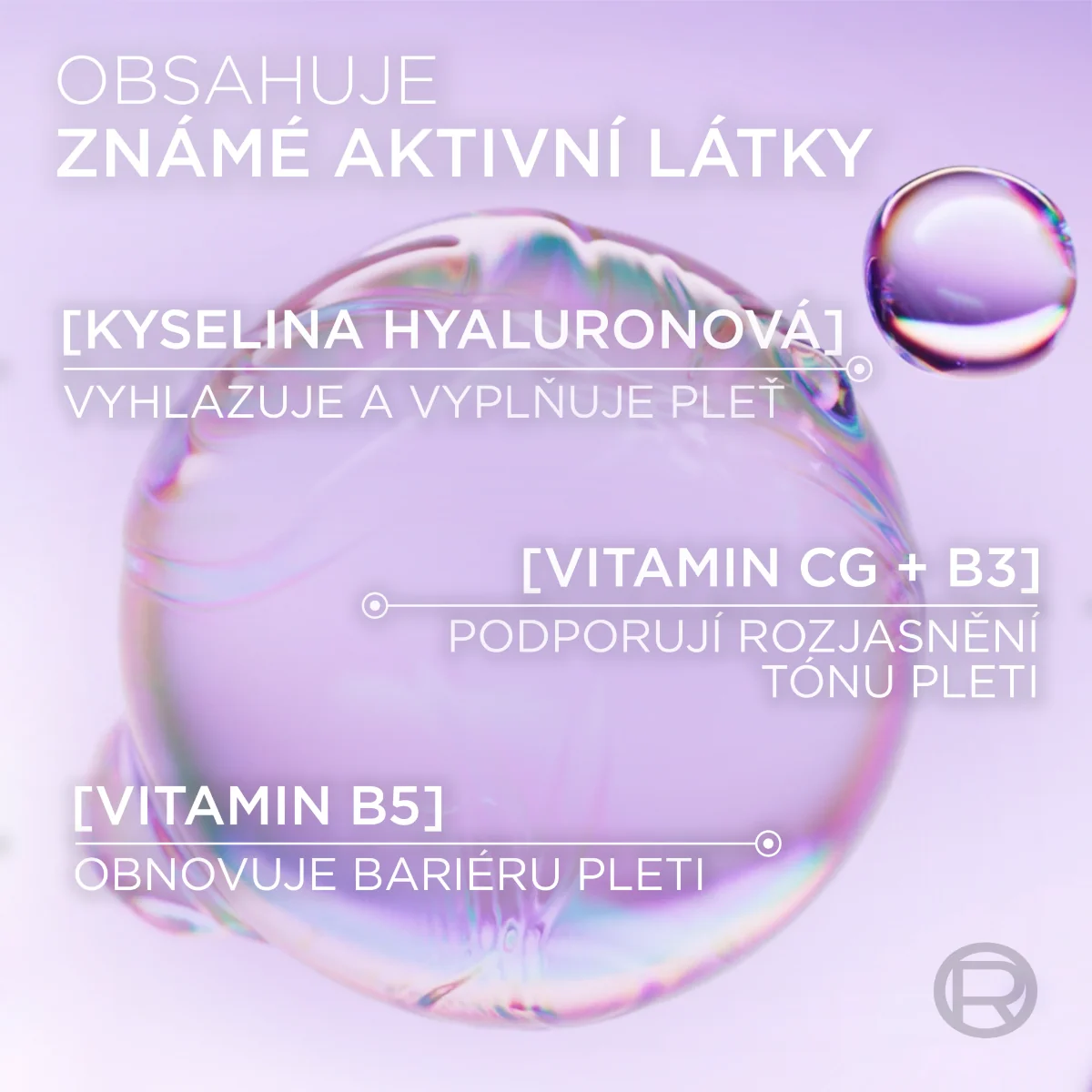 Loréal Paris Revitalift Filler Glass Skin krém na vodní bázi 50 ml