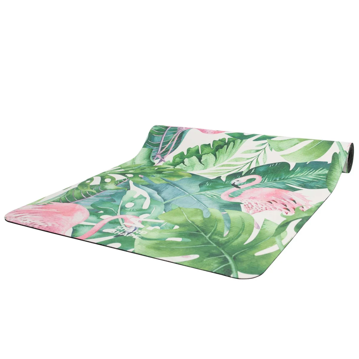 SharpShape Podložka na jógu ECO MAT FLAMINGO 
